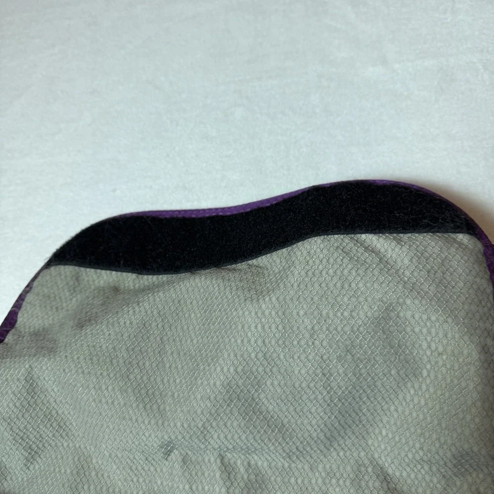 Timbuk2 Classic Crossbody Messenger Bag Nlack Purple Trim Adjustable Strap Bike